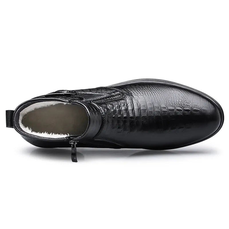 Croc Lux Leather Shoes