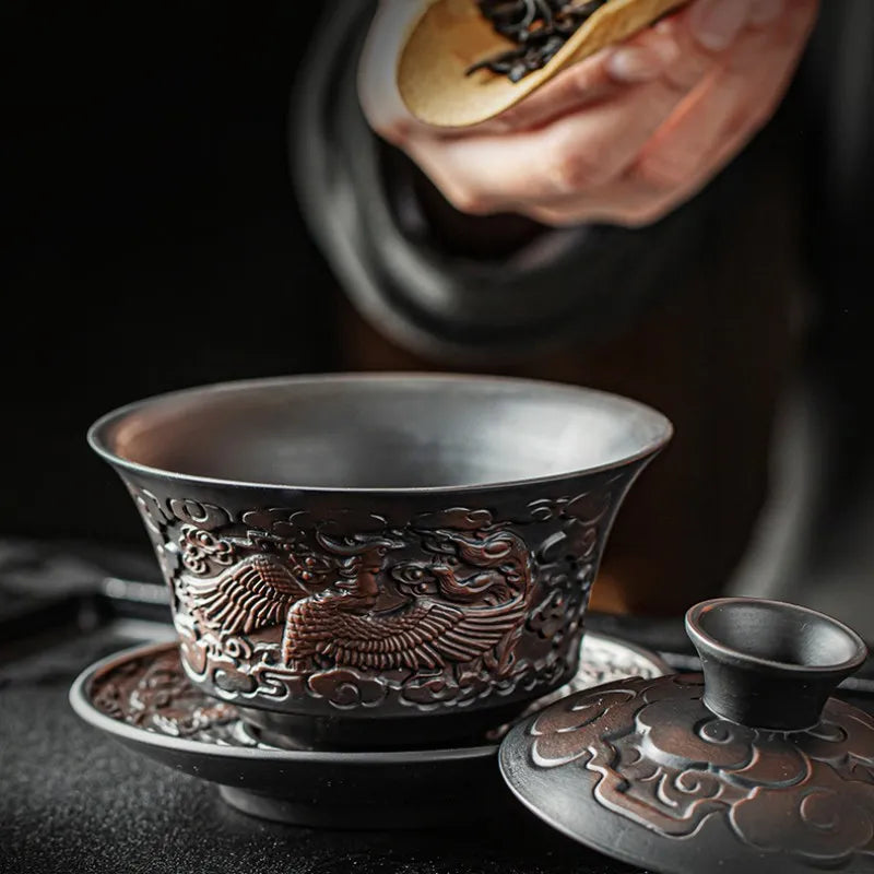 Ming-Style Artisan Crafted Tea Pot